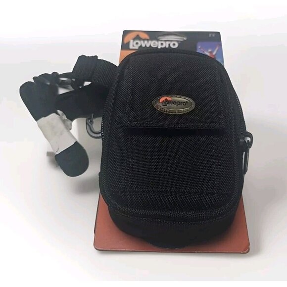 Lowepro Z5 Compact Padded Small Camera Black Bag Case Belt Loop Shoulder Strap - Picture 3 of 4